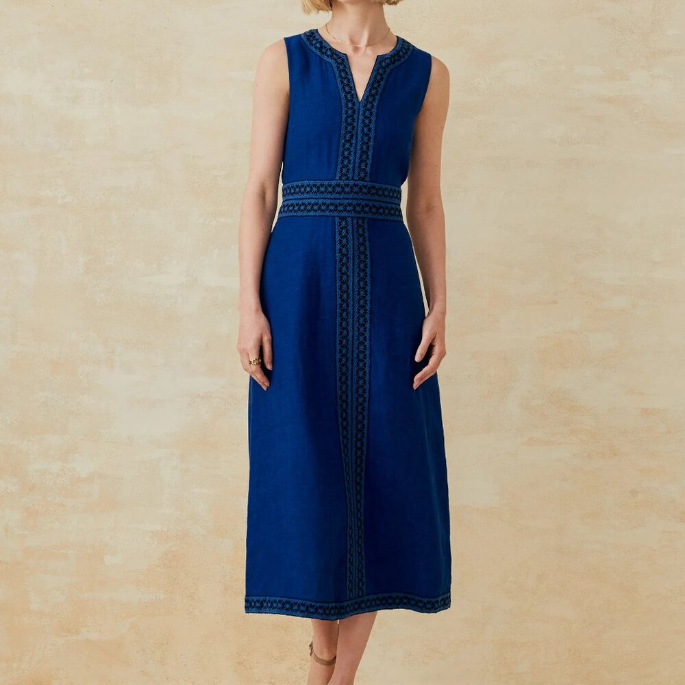 NWT J Mclaughlin Izzy Linen Dress